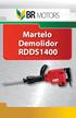 Martelo Demolidor RDDS1400