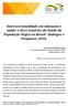 Interseccionalidade em educação e saúde: o livro Cenários da Saúde da População Negra no Brasil - Diálogos e Pesquisas, 2016.