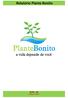 Relatório Plante Bonito