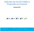 Indicador de Uso do Crédito e Propensão ao Consumo