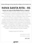 Prefeitura Municipal de Nova Santa Rita do Estado do Rio Grande do Sul. Comum aos Cargos de Nível Médio/Técnico e Superior: