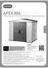 APEX 8X6 APEX 8X6 WARRANTY ACTIVATION