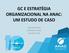 GC E ESTRATÉGIA ORGANIZACIONAL NA ANAC: UM ESTUDO DE CASO. Henrique Muta Marineide Araujo Carolina Costa