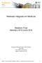Mestrado Integrado em Medicina. Relatório Final Setembro 2015-Junho 2016