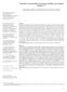 Potencial evocado auditivo de tronco encefálico com estímulo de fala***** Brainstem auditory evoked potential with speech stimulus