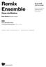 Remix Ensemble. Casa da Música. 20 Jan :00 Sala Suggia. Peter Rundel direcção musical. Georg Friedrich Haas