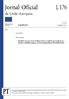 Jornal Oficial da União Europeia L 176. Legislação. Atos legislativos. 60. o ano. Edição em língua portuguesa. 7 de julho de Índice REGULAMENTOS