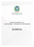 CURRÍCULO MÍNIMO 2013 CURSO NORMAL - FORMAÇÃO DE PROFESSORES QUÍMICA