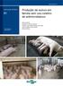 Produção de suínos em família sem uso coletivo de antimicrobianos