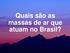 Quais são as massas de ar que atuam no Brasil?