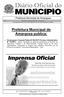 Prefeitura Municipal de Amargosa publica: