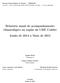 Relatório anual de acompanhamento climatológico na região da UHE Colíder. Junho de 2014 a Maio de 2015