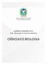 Governo do Estado do Rio de Janeiro Secretaria de Estado de Educação. CURRÍCULO MÍNIMO 2013 EJA - Educação de Jovens e Adultos CIÊNCIAS E BIOLOGIA