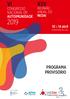 XXV PROGRAMA PROVISÓRIO CONGRESSO NACIONAL DE AUTOIMUNIDADE REUNIÃO ANUAL DO NEDAI. 10 a 14 abril. Grand Hotel de Luso. Patrocínio Cientíﬁco