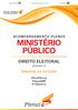 ACOMPANHAMENTO PLENUS MINISTÉRIO PÚBLICO DIREITO ELEITORAL SEMANA 10 SINOPSE DE ESTUDO