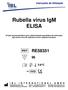 Rubella virus IgM ELISA