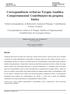 Correspondência verbal na Terapia Analítica Comportamental: Contribuições da pesquisa básica