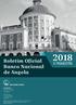 2018 II TRIMESTRE. Boletim Oficial Banco Nacional de Angola. BOLETIM OFICIAL Banco Nacional de Angola Av. 4 de Fevereiro, nº 151 Luanda, Angola