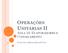 OPERAÇÕES UNITÁRIAS II AULA 13: EVAPORADORES E CONGELAMENTO. Profa. Dra. Milena Martelli Tosi