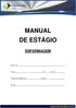 MANUAL DE ESTÁGIO ENFERMAGEM