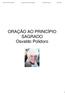 GRUPO DIVINISTA PERDIZES ORAÇÃO AO PRINCÍPIO SAGRADO ZOROASTRO CHELLI 16/FEV/2019. ORAÇÃO AO PRINCÍPIO SAGRADO Osvaldo Polidoro