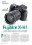 Fujifilm X-H1. mirrorless TESTE