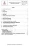 1. HISTÓRICO DE MUDANÇAS ESCOPO MANUTENÇÃO REFERÊNCIAS DEFINIÇÕES QUALIFICAÇÃO DA EQUIPE DE AUDITORES...