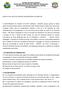 ESTADO DE MATO GROSSO SECRETARIA DE ESTADO DE CIÊNCIA E TECNOLOGIA UNIVERSIDADE DO ESTADO DE MATO GROSSO REITORIA/ASSOC