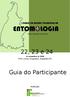 22, 23 e 24 de novembro de 2018 IFTO, Campus Araguatins, Araguatins/TO. Guia do Participante. Realização