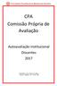 CPA Comissão Própria de Avaliação