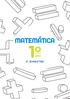 MATEMÁTICA. 1 o ano 3º BIMESTRE