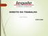 DIREITO DO TRABALHO. Aula Prática. Sonia Soares