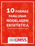 10 FORMAS ESTATÍSTICA MODELAGEM PARA USAR