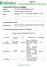 FISPQ Ficha de Informações de Segurança de Produtos Químicos Sol. Ácido Calconcarboxilico 0,4% - versão 01 - data: 25/07/ Pág.