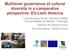 Multilevel governance of cultural diversity in a comparative perspective: EU-Latin America