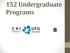 152 Undergraduate Programs