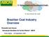 Brazilian Coal Industry Overview