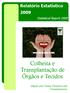 Relatório Estatístico Statistical Report Colheita e Transplantação de Órgãos e Tecidos. Organs and Tissues Donation and Transplantation