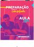 PREPARAÇÃO. caminhada. PARA A AULA. extra PARA ALUNOS