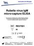 Rubella virus IgM micro-capture ELISA