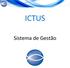 ICTUS. Sistema de Gestão