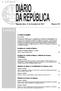 I SÉRIE ÍNDICE. Assembleia da República. Presidência do Conselho de Ministros