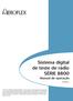 Sistema digital de teste de rádio SÉRIE Manual de operação. Edição-4
