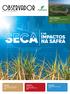 OBSERVADOR NA SAFRA IMPACTOS E OS. meio ambiente empresa. empresa. agrícola. pecuária. as novidades do Parque Aguapeí. p.6. p.04