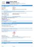 Ficha de dados de segurança Folha de datas de segurança conforme Regulamento (CE) N.º 1907/2006 (REACH) Data de emissão: 31/05/2017 Versão: 1.