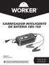 CARREGADOR INTELIGENTE DE BATERIA CBS-160