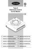 Type A Electronic Control for AC Motors