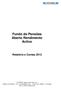 Fundo de Pensões Aberto Rendimento Activo Relatório e Contas 2013