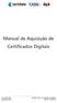 Manual de Aquisição de Certificados Digitais