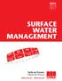 SURFACE WATER MANAGEMENT